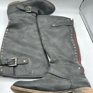 Cactus knee high boots Sz 9M, very soft, inside zippers